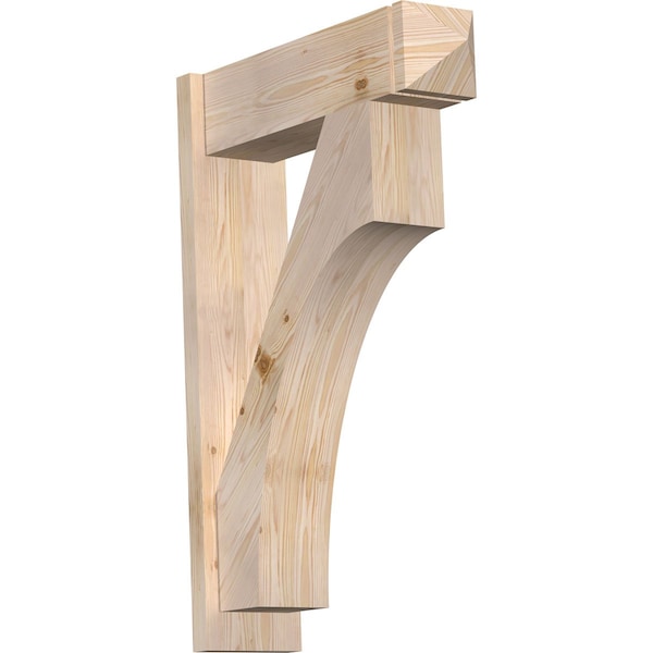 Ekena Millwork Westlake Arts & Crafts Smooth Outlooker, Douglas Fir, 7 1/2"W x 26"D x 38"H OUT08X26X38WTL03SDF - main